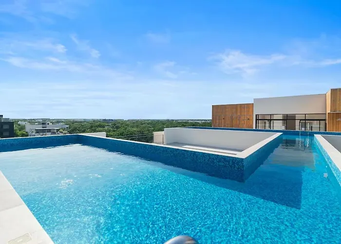3 Bedroom Penthouse With Private Pool & Stunning Views Aldea Zama *